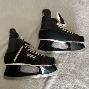 Vintage Bauer Challenger Ice Hockey Skates Made in Canada Men's size 9